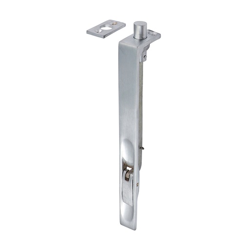 [TIM170071] Lever Action Flush Bolt Satin Chrome - 200 x 19mm