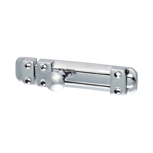 [TIM170083] Contract Flat Section Bolt Polished Chrome - 110 x 25mm