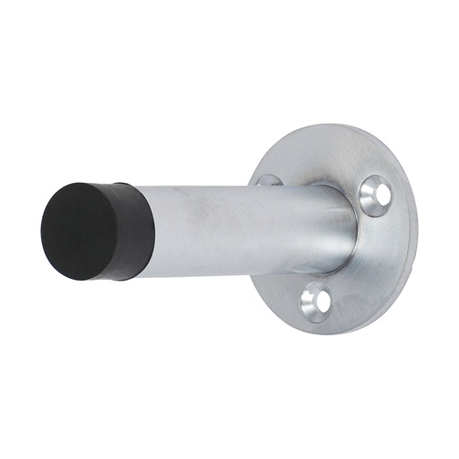 [TIM170089] Projection Door Stop Satin Chrome - 70mm