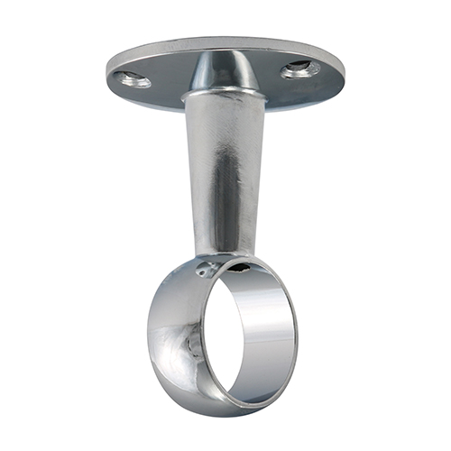 [TIM170104] Centre Bracket For Round Tube Polished Chrome - 25mm