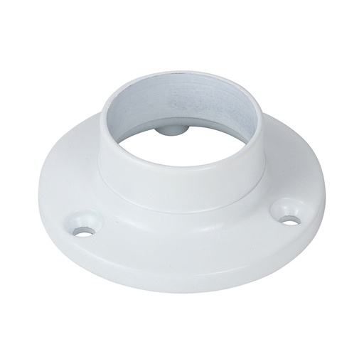 [TIM170110] End Socket For Round Tube White - 25mm