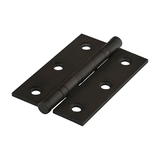 [TIM170133] Performance Ball Race Button Tip Brass Hinges Bronze - 76 x 50