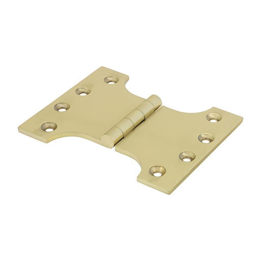 [TIM170142] Parliament Brass Hinges Polished Brass - 102 x 125