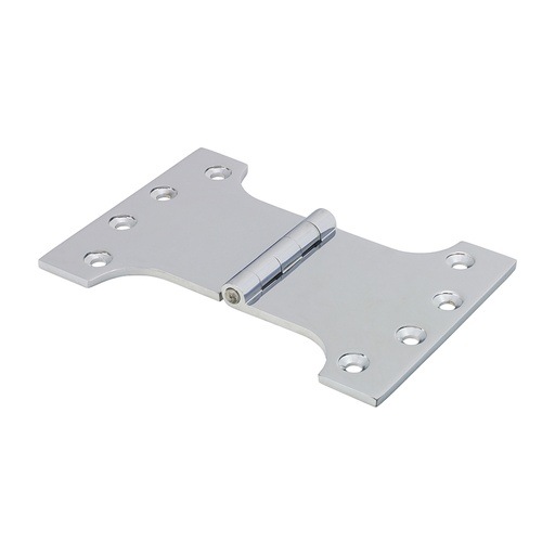 [TIM170150] Parliament Brass Hinges Polished Chrome - 102 x 150