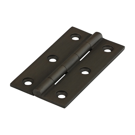 [TIM170156] Solid Drawn Brass Hinges Bronze - 64 x 35