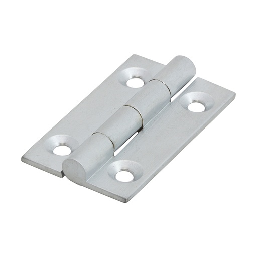 [TIM170159] Solid Drawn Brass Hinges Satin Chrome - 38 x 22