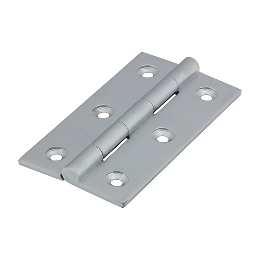 [TIM170163] Solid Drawn Brass Hinges Satin Chrome - 75 x 40