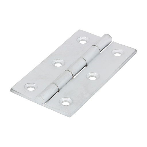 [TIM170173] Solid Drawn Brass Hinges Satin Chrome - 64 x 35