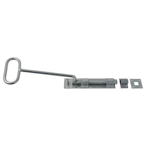 [TIM170210] Bow Handle Bolt Hot Dipped Galvanised - 18"