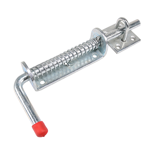 [TIM170214] Spring Loaded Animal Bolt Hot Dipped Galvanised - 9.5"