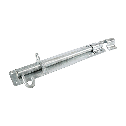 [TIM170219] Heavy Brenton Padbolt Hot Dipped Galvanised - 12"