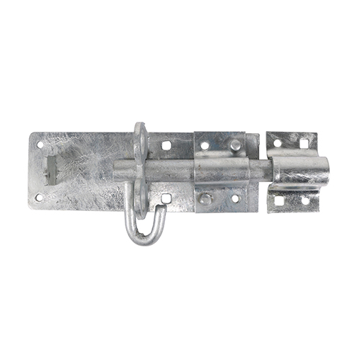 [TIM170221] Heavy Brenton Padbolt Hot Dipped Galvanised - 6"