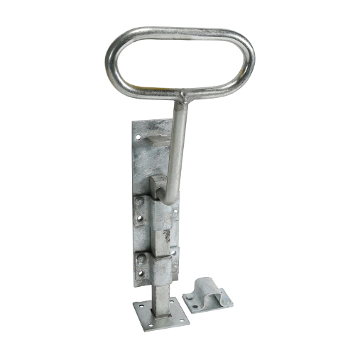 [TIM170226] Bow Handle Bolt Hot Dipped Galvanised - 12"