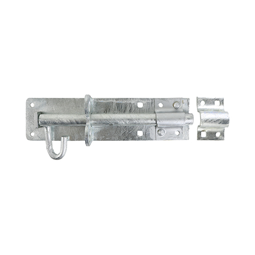 [TIM170232] Heavy Brenton Padbolt Hot Dipped Galvanised - 8"