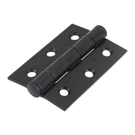 [TIM170247] Ball Bearing Hinges Grade 7 Steel Epoxy Black - 76 x 51 x 2.2