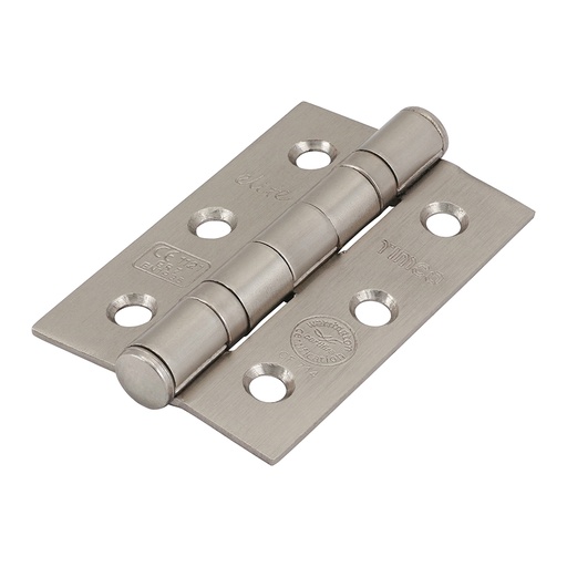 [TIM170251] Ball Bearing Hinges Grade 7 Steel Satin Nickel - 76 x 51 x 2.2