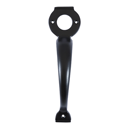 [TIM170270] Escutcheon Handle Black - 8"