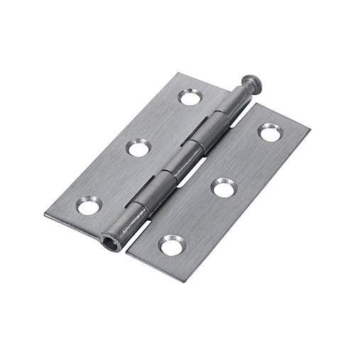 [TIM170285] Butt Hinges Loose Pin (1840) Steel Satin Chrome - 75 x 50
