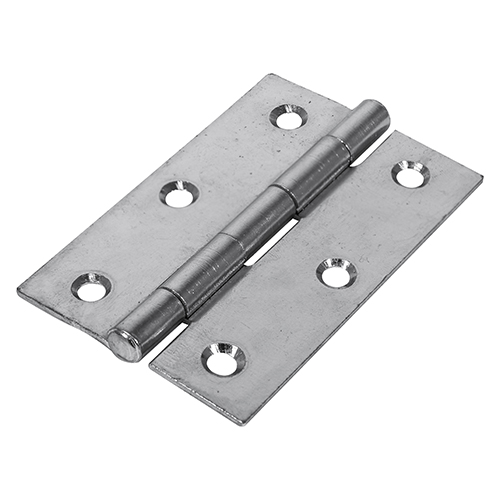 [TIM170291] Butt Hinges Fixed Pin (1838) Steel Silver - 90 x 60