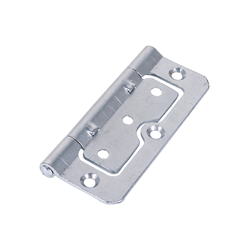 [TIM170300] Hurlinge Hinges Fixed Pin (104) Steel Silver - 101 x 66