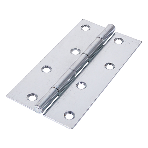 [TIM170301] Uncranked Butt Hinges (5050) Steel Silver - 127 x 65