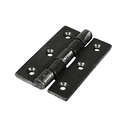 [TIM170307] Cast Iron Butt Hinges (200) Cast Iron Self Colour - 75 x 50