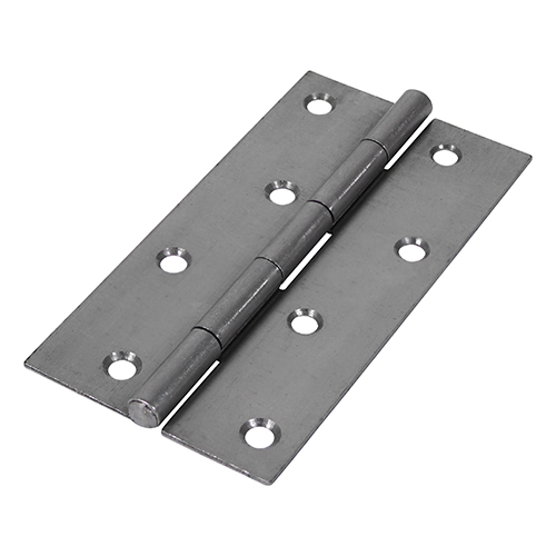 [TIM170328] Uncranked Butt Hinges (5050) Steel Self Colour - 127 x 65