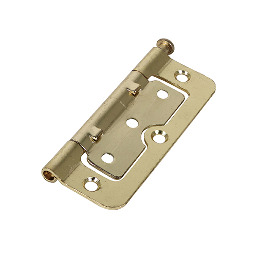 [TIM170363] Hurlinge Hinges Loose Pin (104Z) Steel Electro Brass - 100 x 66