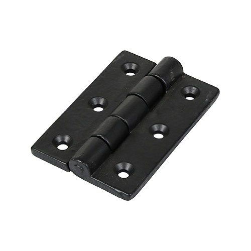 [TIM170377] Cast Iron Butt Hinges (200) Cast Iron Black - 75 x 50