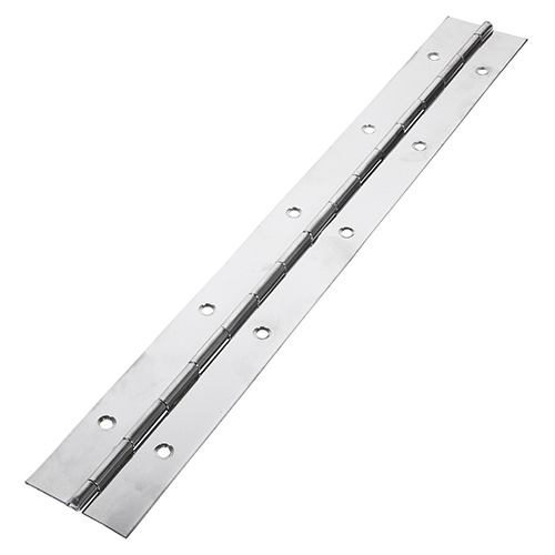 [TIM170379] Piano Hinges Steel Nickel - 1800 x 38