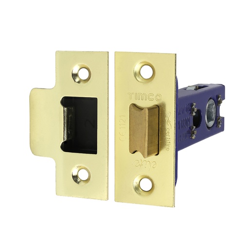 [TIM170529] Architectural Tubular Latch Electro Brass & Satin Nickel - 78mm