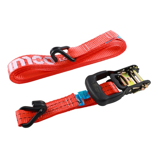 [TIM170557] J Hook Ratchet Straps Commercial Duty - 6m x 35mm