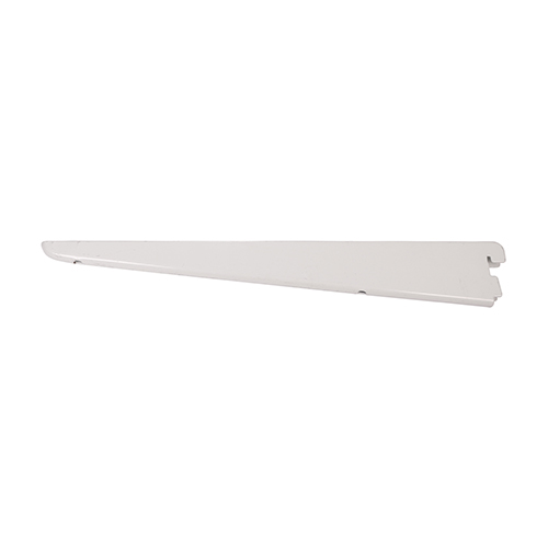 [TIM170582] Twin Slot Shelf Bracket White - 320mm