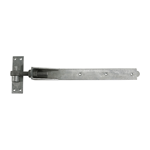 [TIM170638] Adjustable Band & Hook on Plates Hinges Hot Dipped Galvanised - 350mm