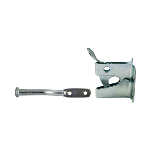 [TIM170675] Automatic Gate Latch Silver - 2"