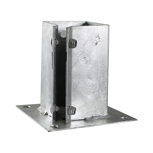 [TIM170687] Bolt Down Post Support Bolt Secure Hot Dipped Galvanised - 100mm