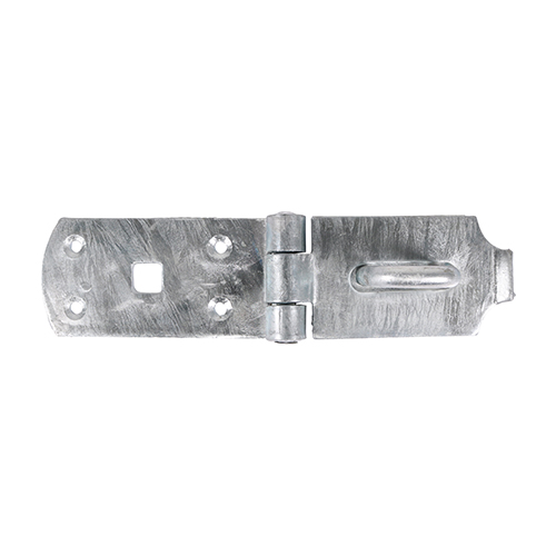 [TIM170706] Heavy Duty Hasp & Staple Secure Bolt On Hot Dipped Galvanised - 8"