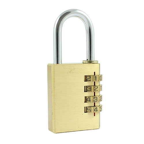 [TIM170756] Brass Combination Padlock - 21mm