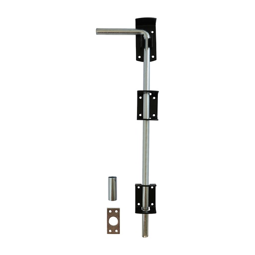 [TIM170760] Curved Rail Hinge Set Right Hand Hot Dipped Galvanised - 300mm