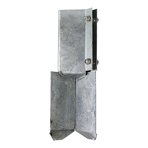 [TIM170762] Concrete In Shoe Bolt Post Support Bolt Secure Hot Dipped Galvanised - 100mm