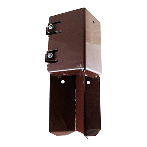 [TIM170763] Concrete In Shoe Bolt Post Support Bolt Secure Oxide Red - 75mm