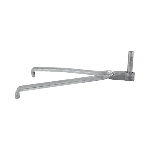 [TIM170816] Gate Hinge Hooks To Build Double Brick Hot Dipped Galvanised - 12mm