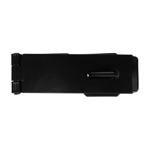 [TIM170910] Hasp & Staple Safety Pattern Black - 3"