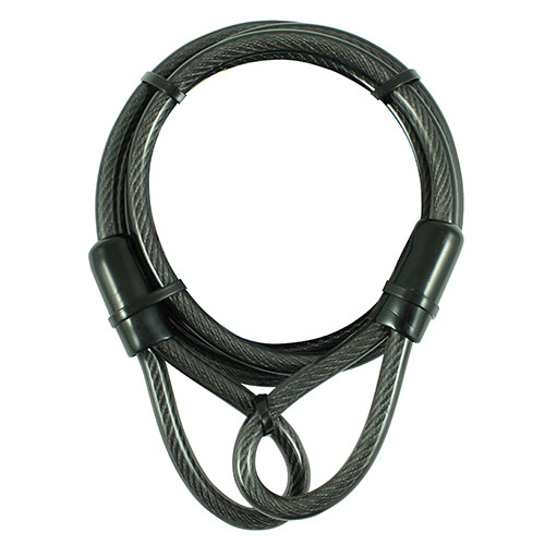 [TIM170933] Steel Braided Looped Security Cable - 15mm x 3m