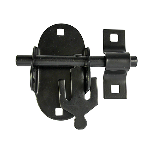 [TIM171010] Oval Padbolt Black - 4"