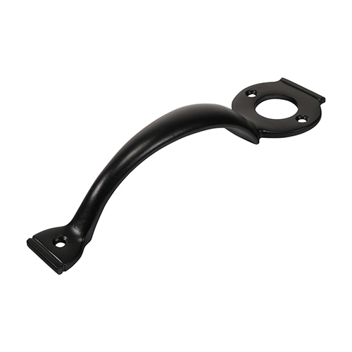 [TIM171064] Escutcheon Handle Black - 8"