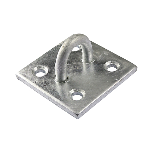 [TIM171100] Staple on Plate Hot Dipped Galvanised - 2"