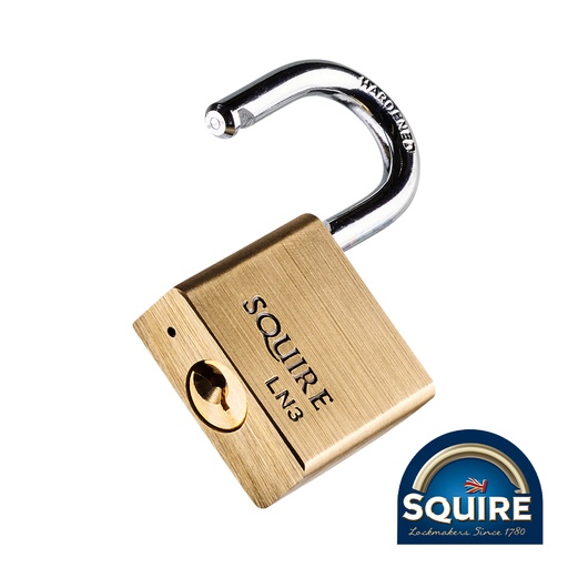 [TIM171164] Premium Brass Lion Padlock - Stainless Steel Shackle - 30mm
