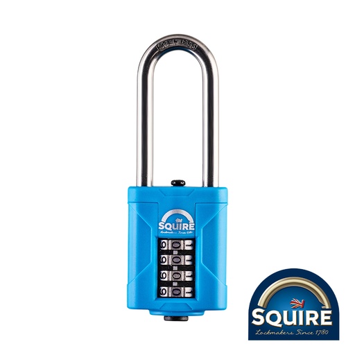 [TIM171193] Combination Padlock - Stainless Steel 2.5" Long Shackle - 40mm