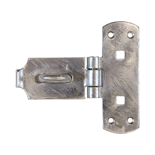 [TIM171305] Heavy Duty Vertical Pattern Hasp & Staple Bolt On Hot Dipped Galvanised - 6"